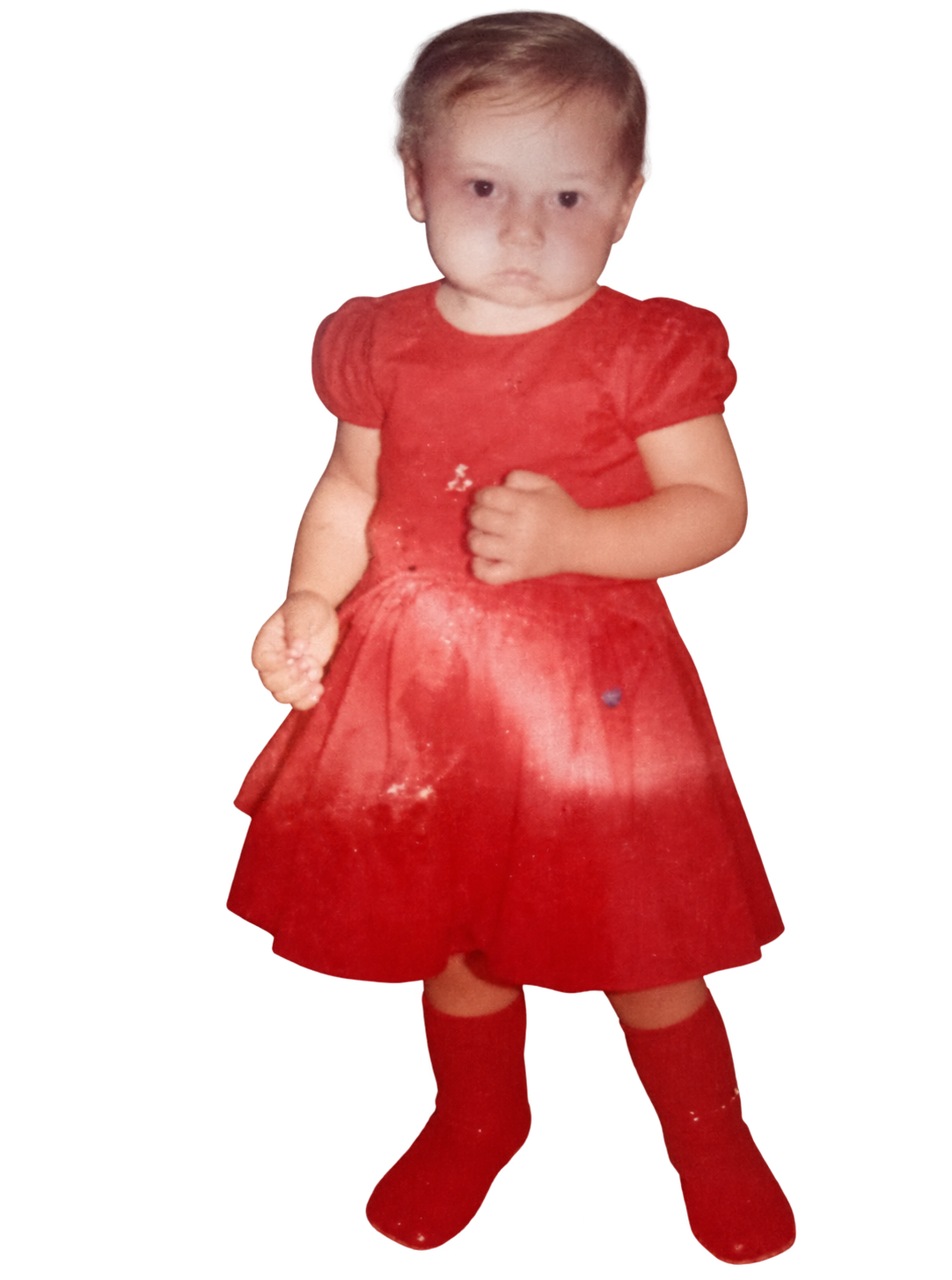 Fotografia de Anna Patrícia em sua infância