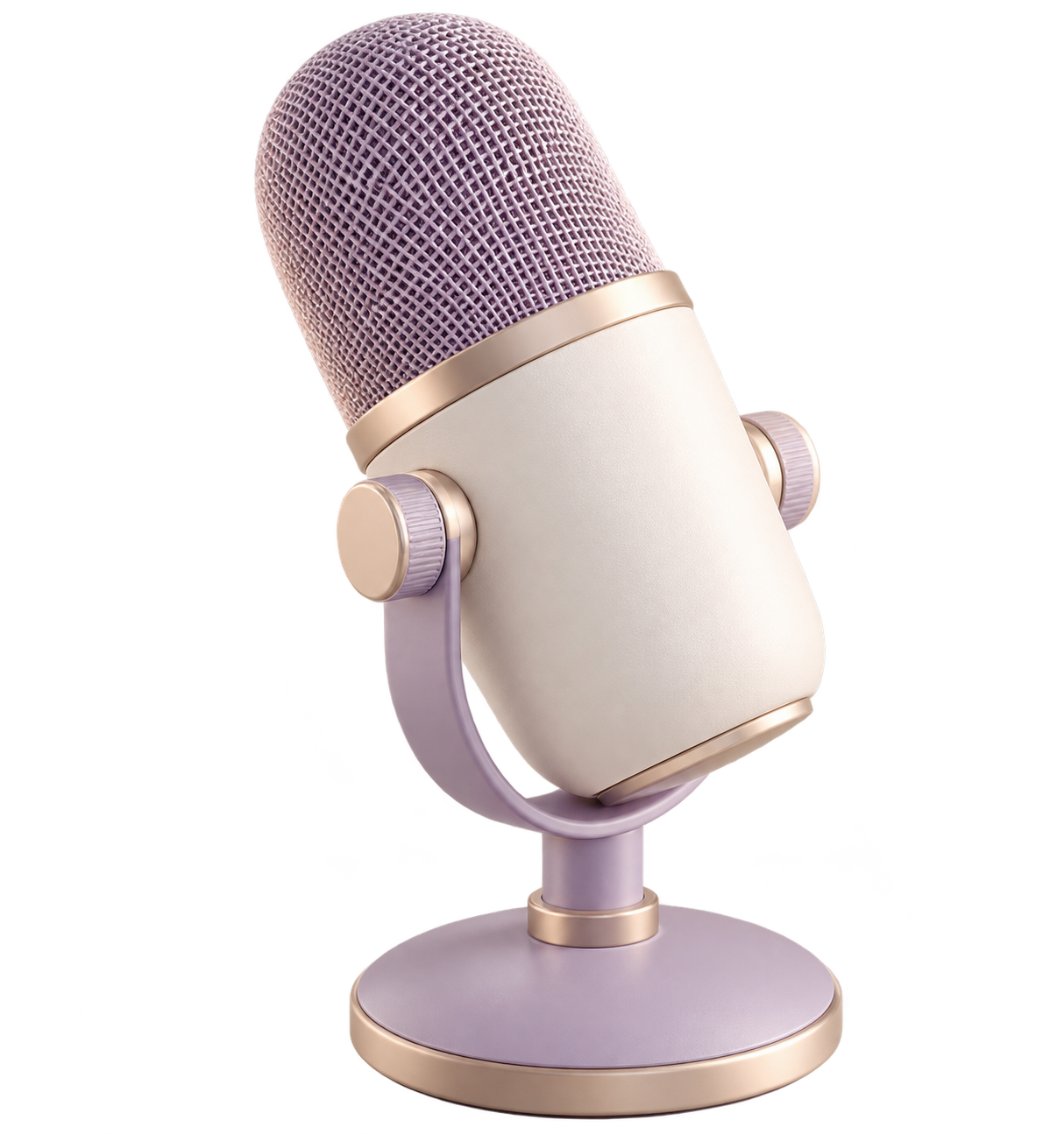 Microfone de podcast