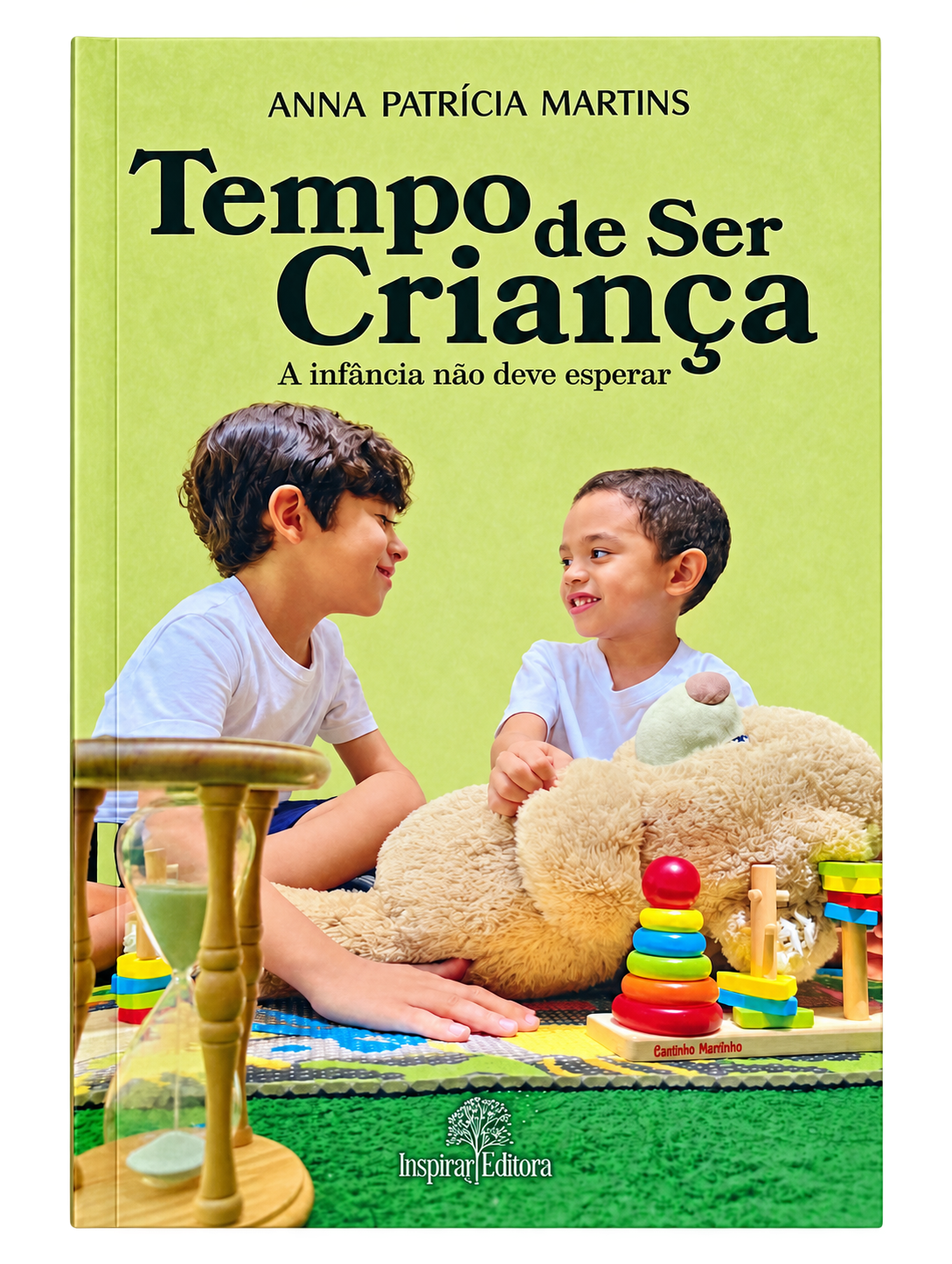 Capa do livro Tempo de Ser Criança